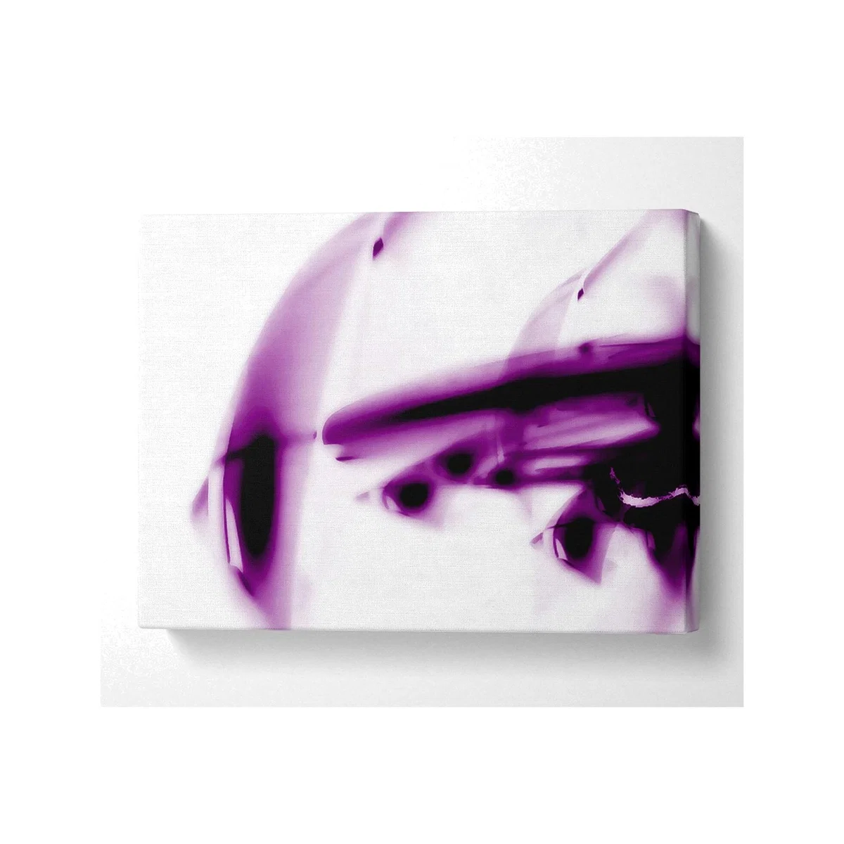 Purple Alien Planet Canvas Print Wall Art - Yellow / 50.8cm – image 1