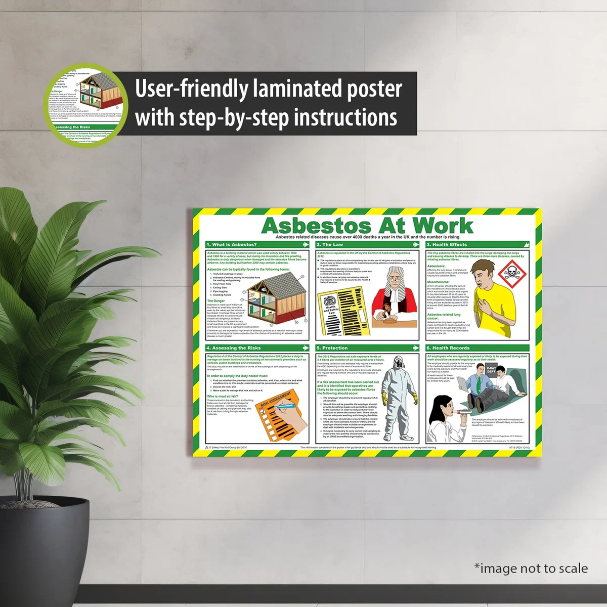 Pegdev Healthy and safety posters C - White – image 2