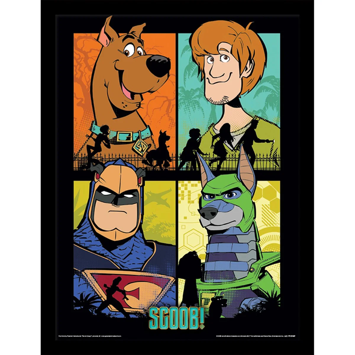 Scoob! (The Heroes) Framed Print – image 2