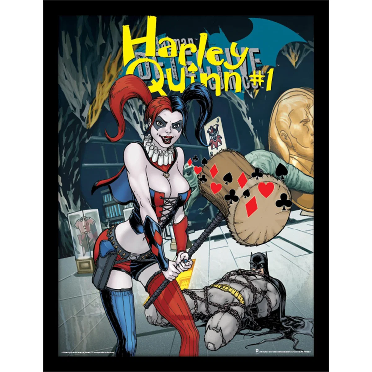 Justice League Harley Quinn 1 Framed Print – image 2