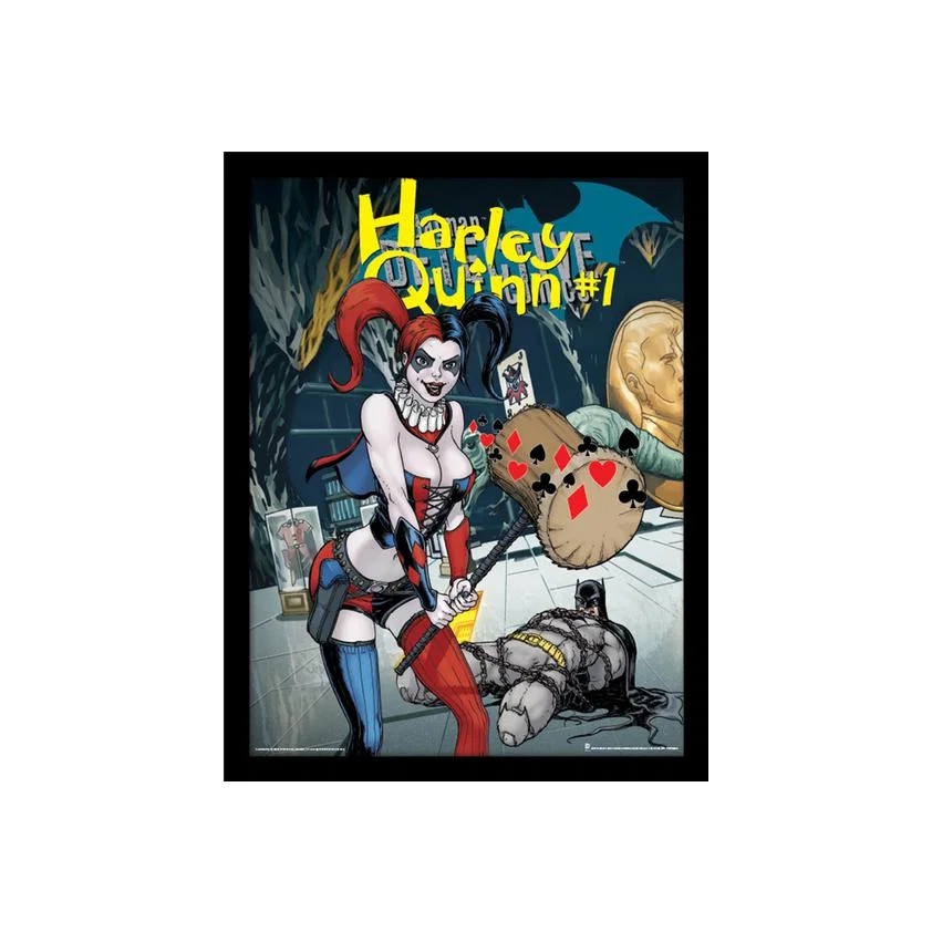Justice League Harley Quinn 1 Framed Print – image 1