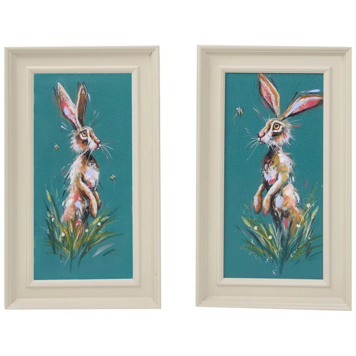 Barley and Rye Rabbit Framed Print – image 2