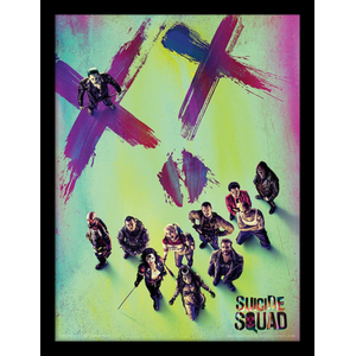 Suicide Squad (Face) Framed Print – image 2