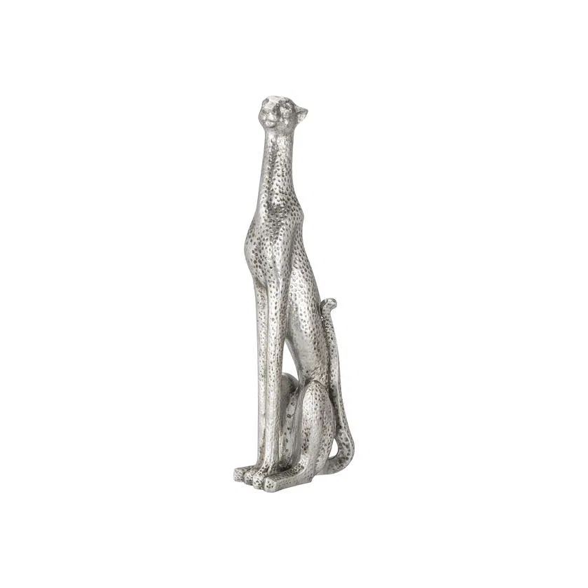 Silver Standing Panther – image 1