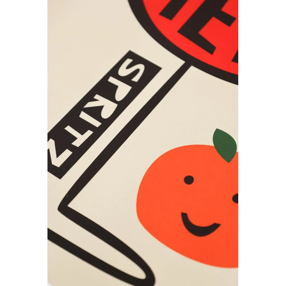 Aperol Spritz By Fox & Velvet A2 Art Print With Black Wooden Frame – image 3