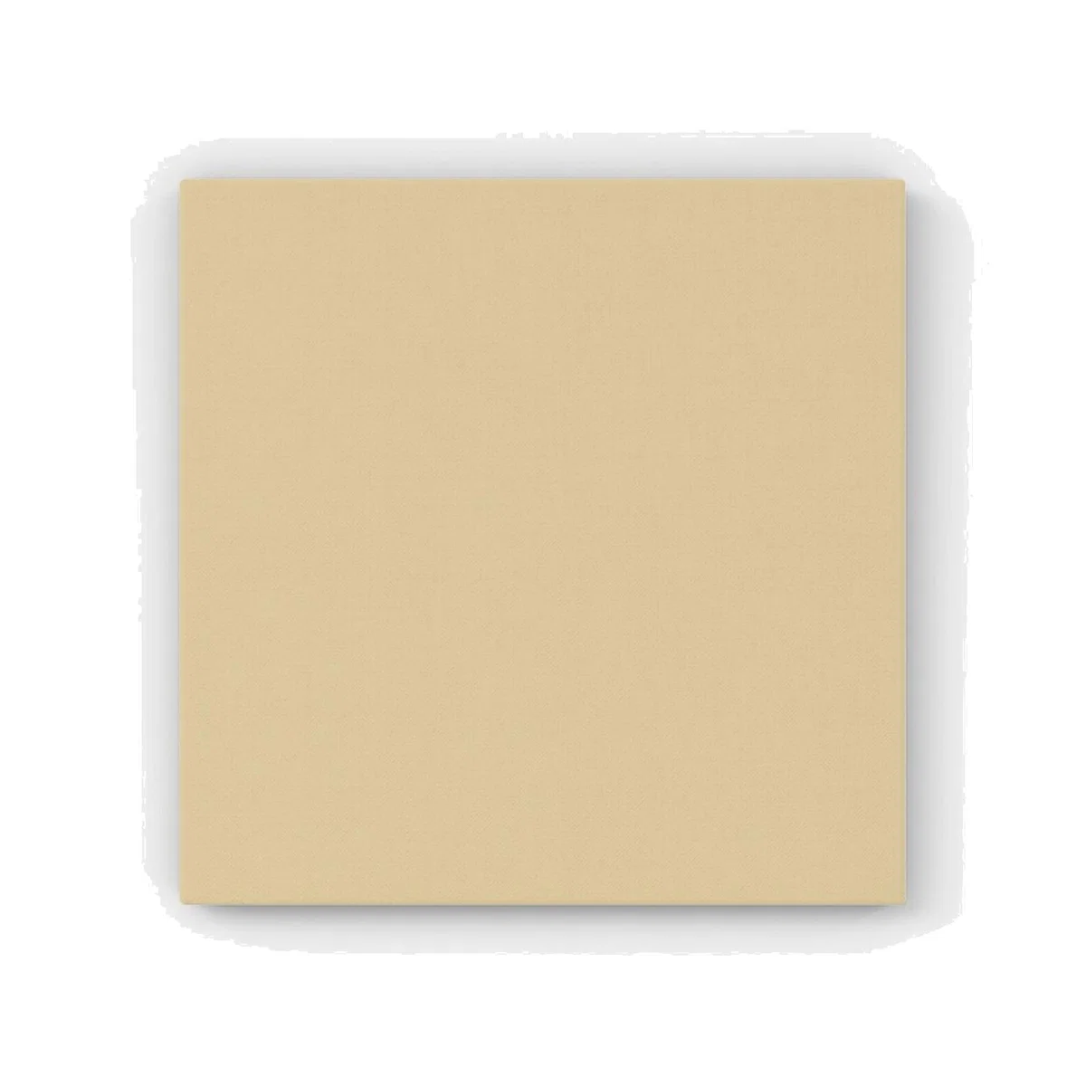Biscuit Brown HD Metal Print - Brown / 30cm