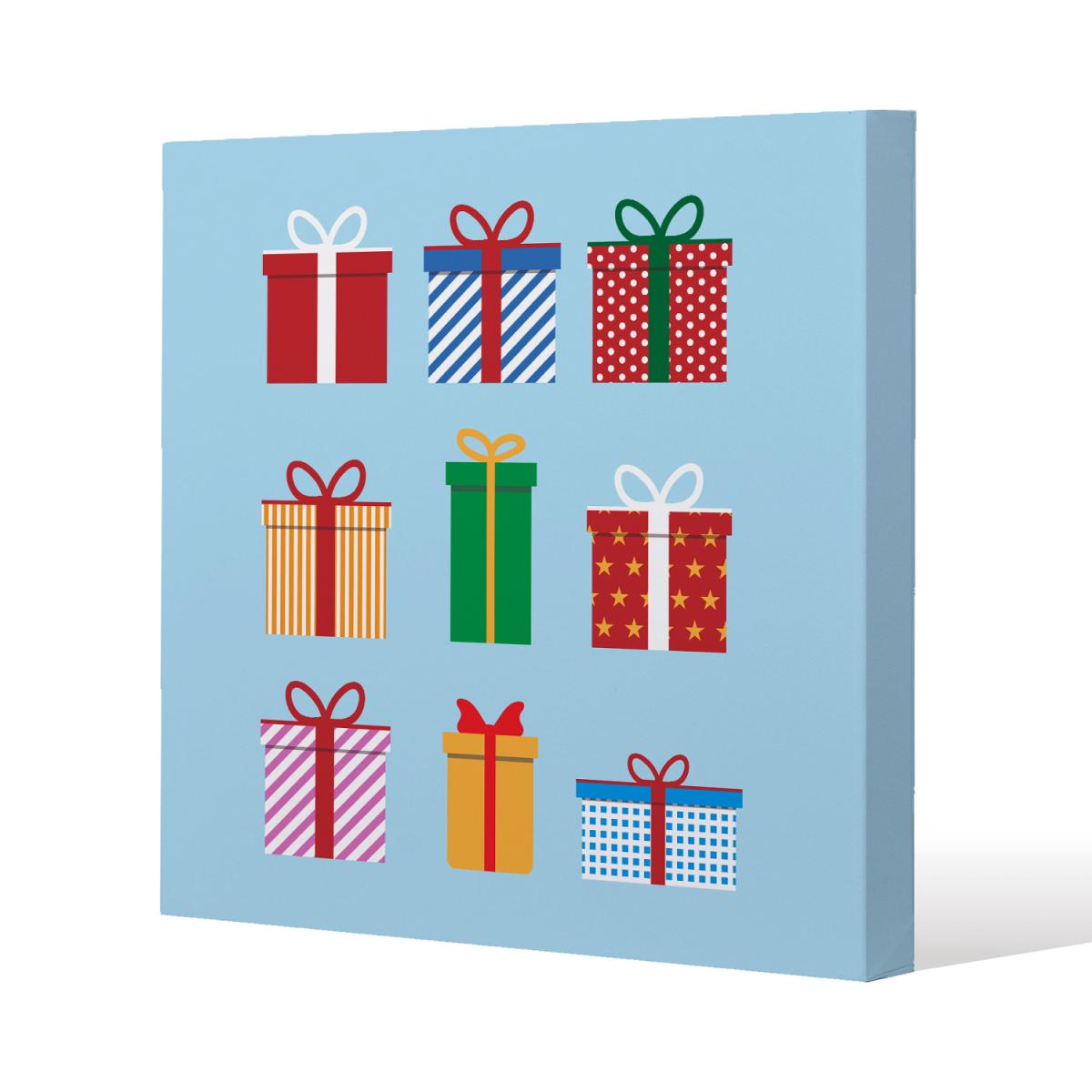 Gift Boxes Gallery Canvas - Blue / 77cm – image 2