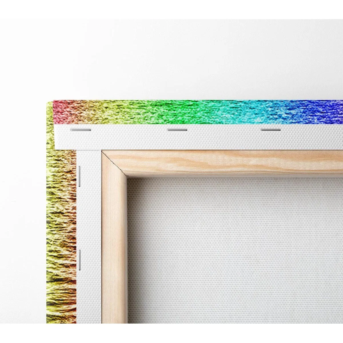 Rainbow Waters Canvas Print Wall Art - Yellow / 50.8cm – image 2