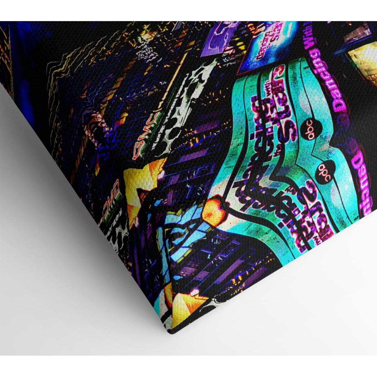 New York City Gods Speed Canvas Print Wall Art - Yellow / 66.04cm – image 2
