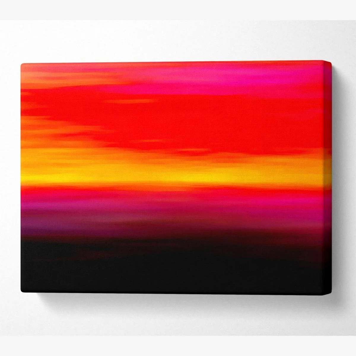 In The Centre Of Time Canvas Print Wall Art - Yellow / 66.04cm – image 1