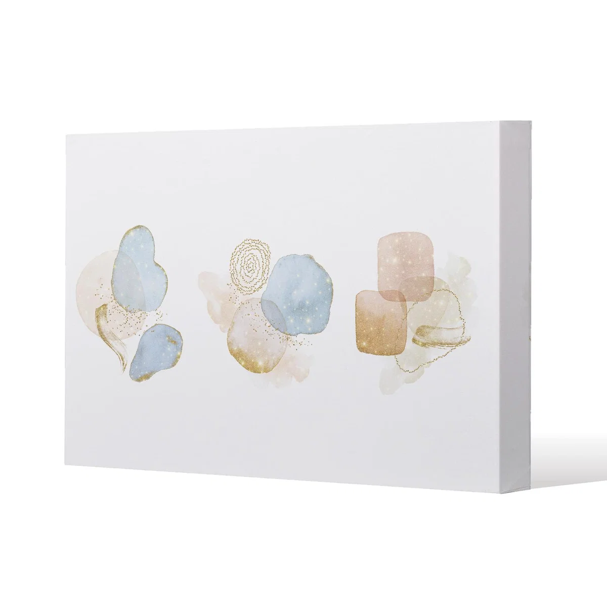 beige watercolor illustration elements Canvas Print - White / 46cm / 31cm – image 2