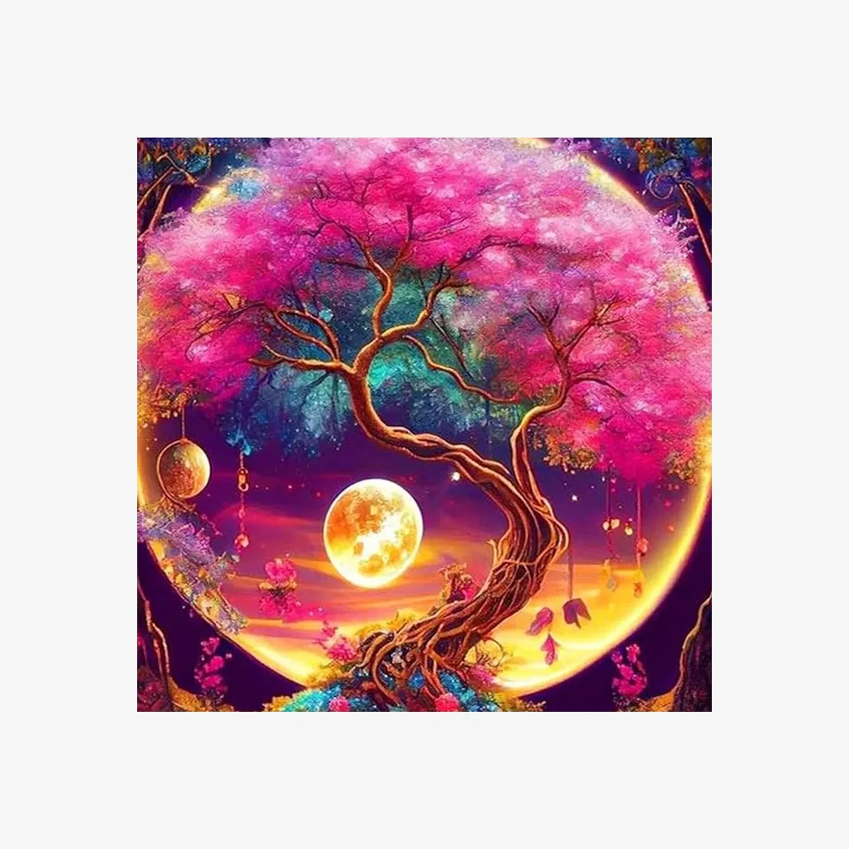 Mystical Moon Diamond Art Painting - multi – image 1