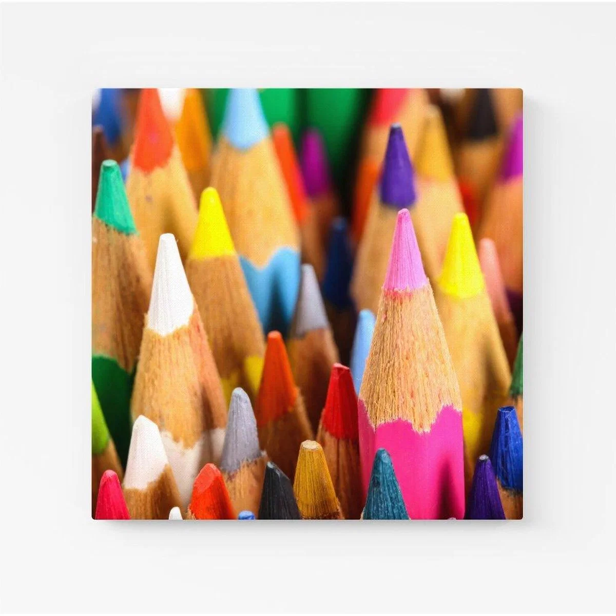 Colouring Pencils Canvas Print - Brown / Small – image 4