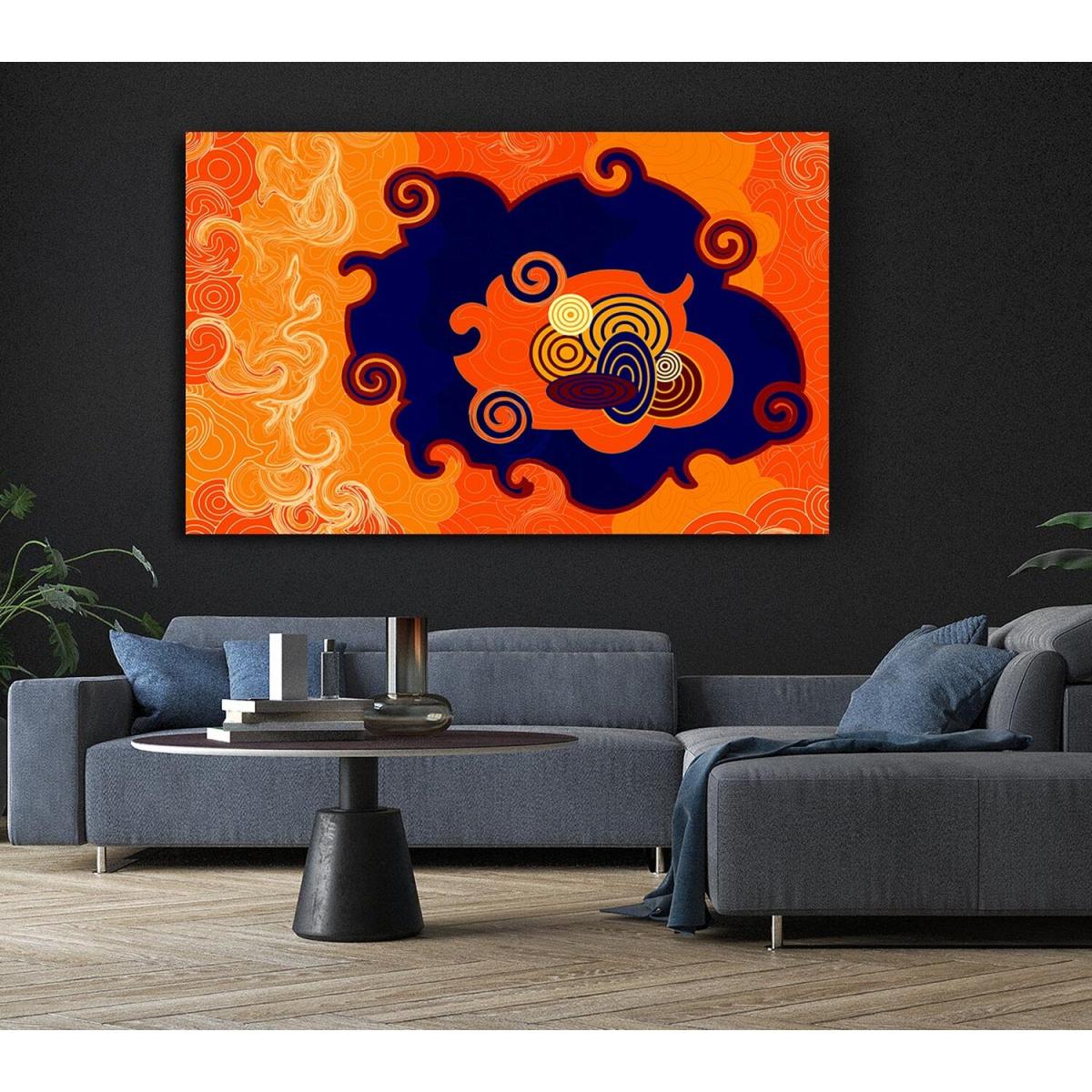 Hindu Ocean Canvas Print Wall Art - Yellow / 101.6cm – image 6
