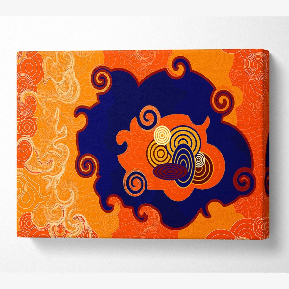 Hindu Ocean Canvas Print Wall Art - Yellow / 101.6cm – image 1