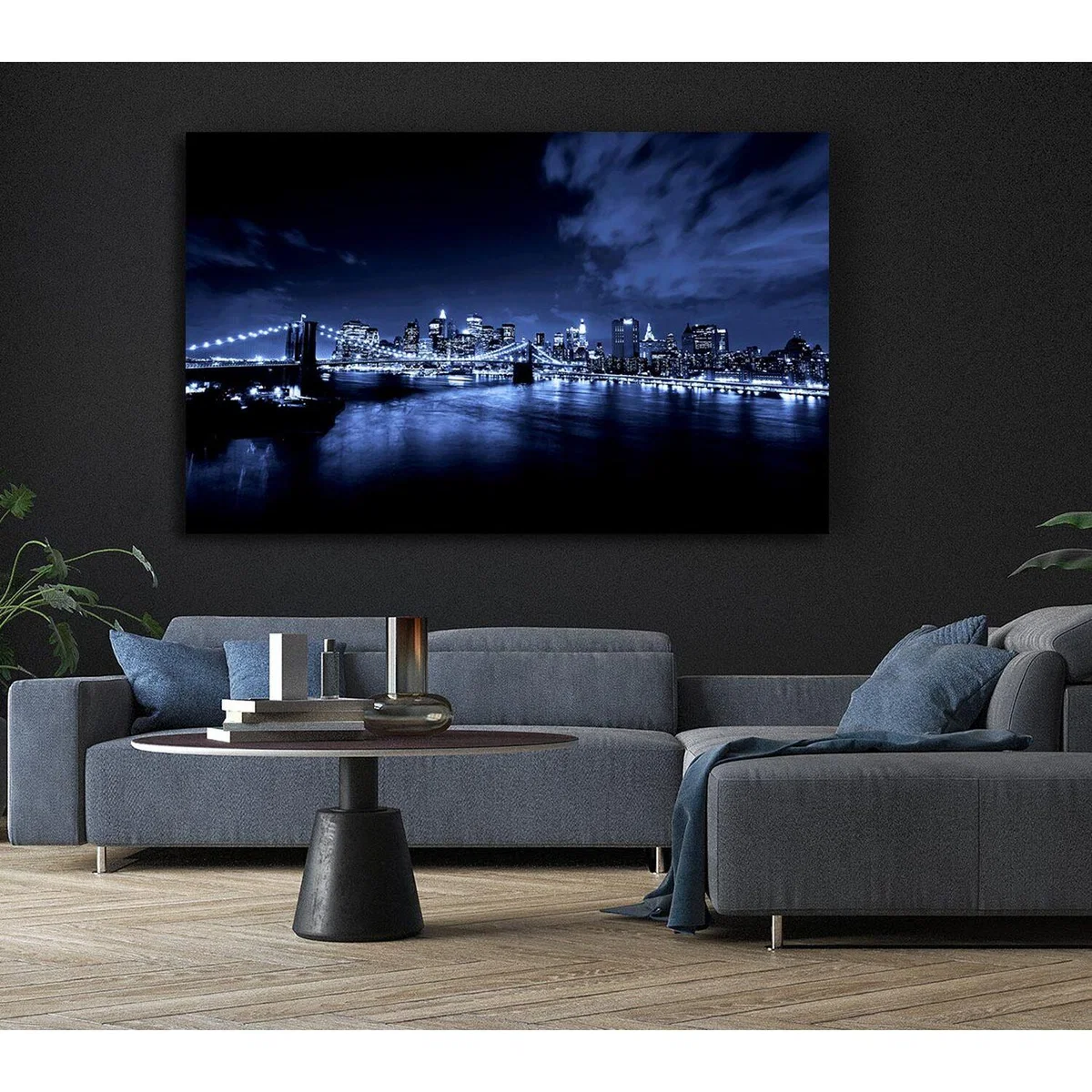 New York City Night Blues Glow - 101.6cm – image 5
