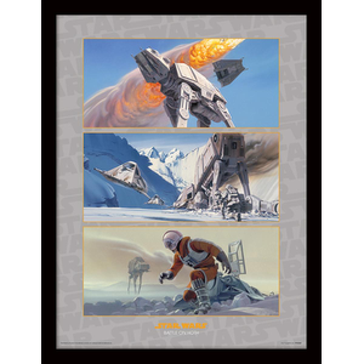 Star Wars (Battle on Hoth) Framed Print – image 2