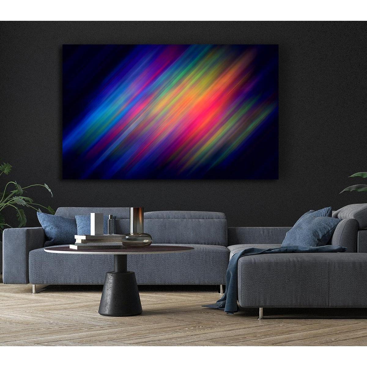 Goniochromism Canvas Print Wall Art - Yellow / 101.6cm – image 6