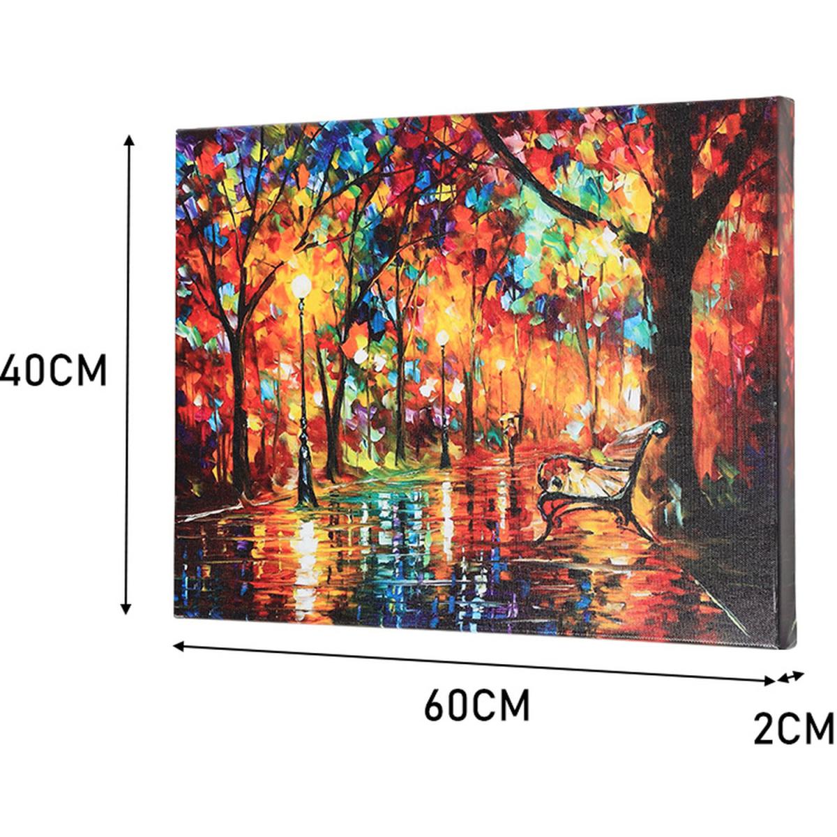 Nocturne Art Canvas - Red / 40cm / 60cm – image 2