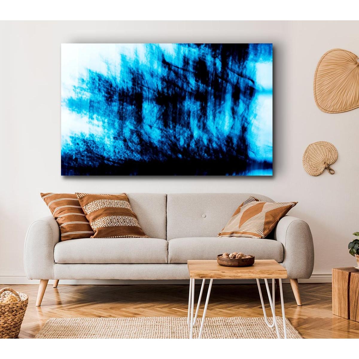 Earths Frequency Canvas Print Wall Art - Yellow / 50.8cm – image 4