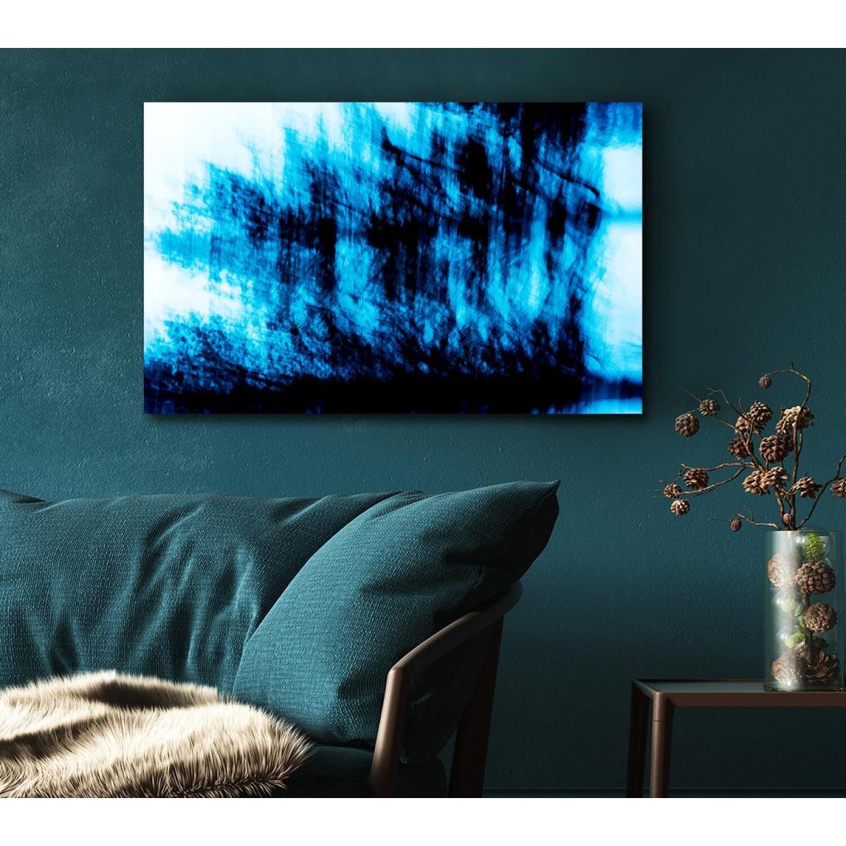 Earths Frequency Canvas Print Wall Art - Yellow / 50.8cm – image 5