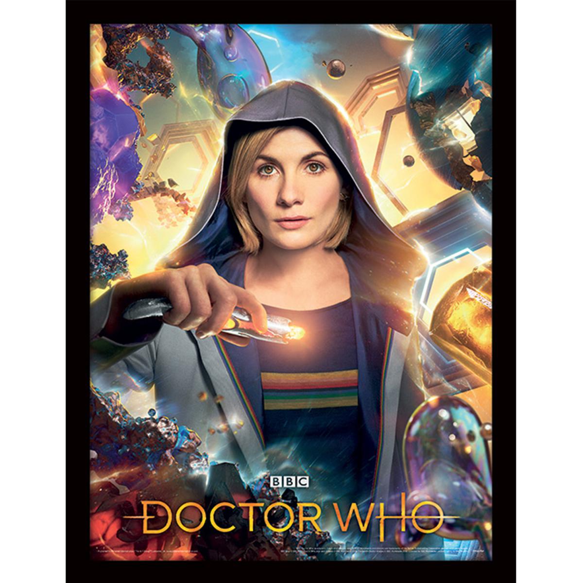 Doctor Who (Universe Is Calling) Framed Print – image 2