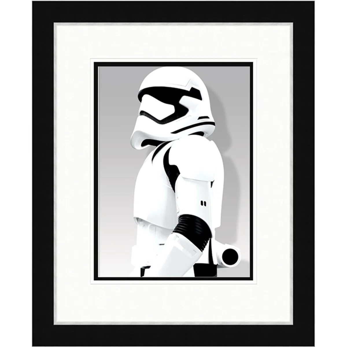 Star Wars Episode VII (Stormtrooper Shadow) Framed Print – image 2
