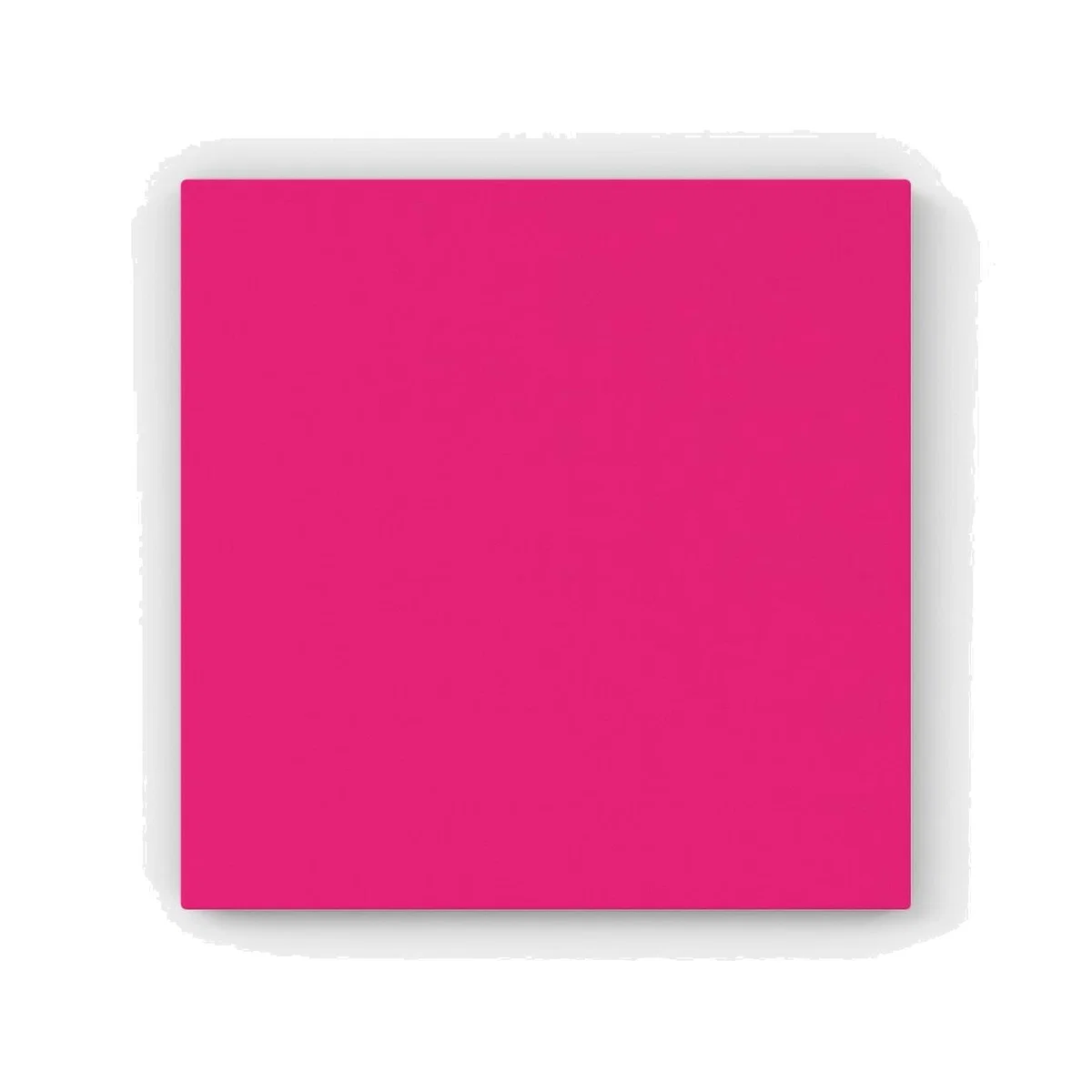 Vivid Pink HD Metal Print - Pink / 40cm