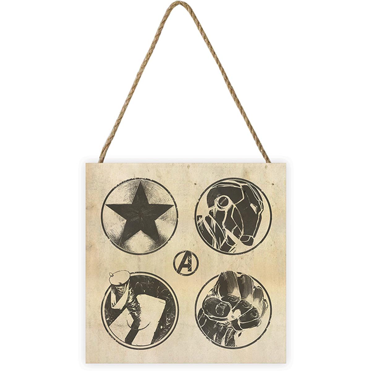 Marvel Icons Wooden Block - White – image 2