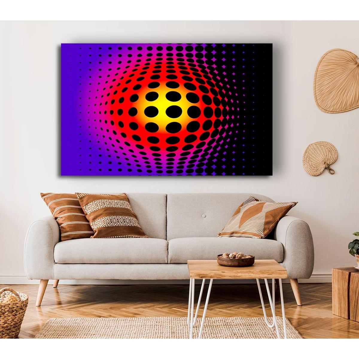 Pushing Through Canvas Print Wall Art - Yellow / 66.04cm – image 4