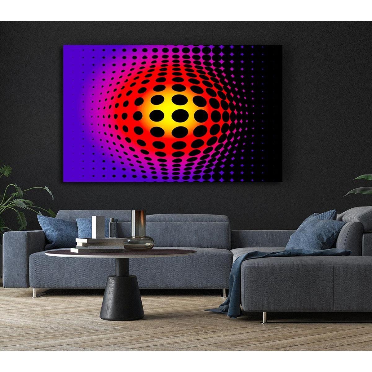 Pushing Through Canvas Print Wall Art - Yellow / 66.04cm – image 6