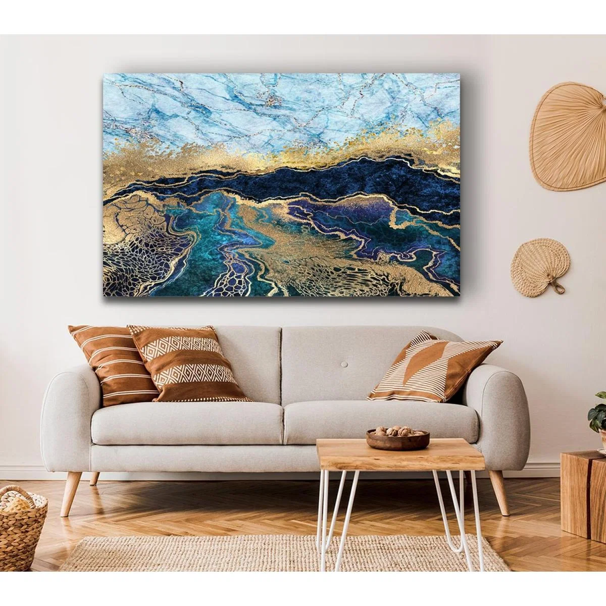The Marble Road - Yellow / Small 14 x 20 Inches – image 3