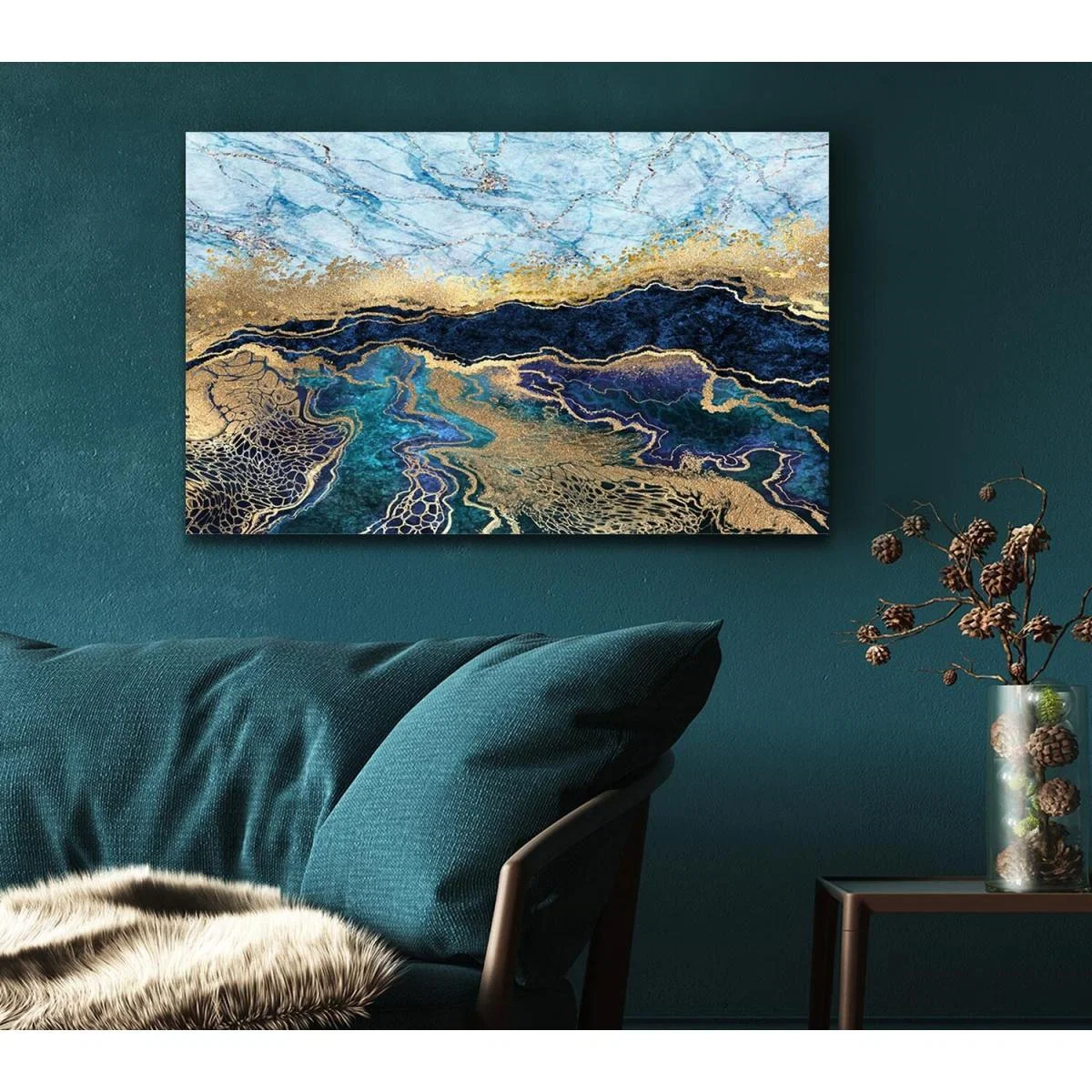 The Marble Road - Yellow / Small 14 x 20 Inches – image 4
