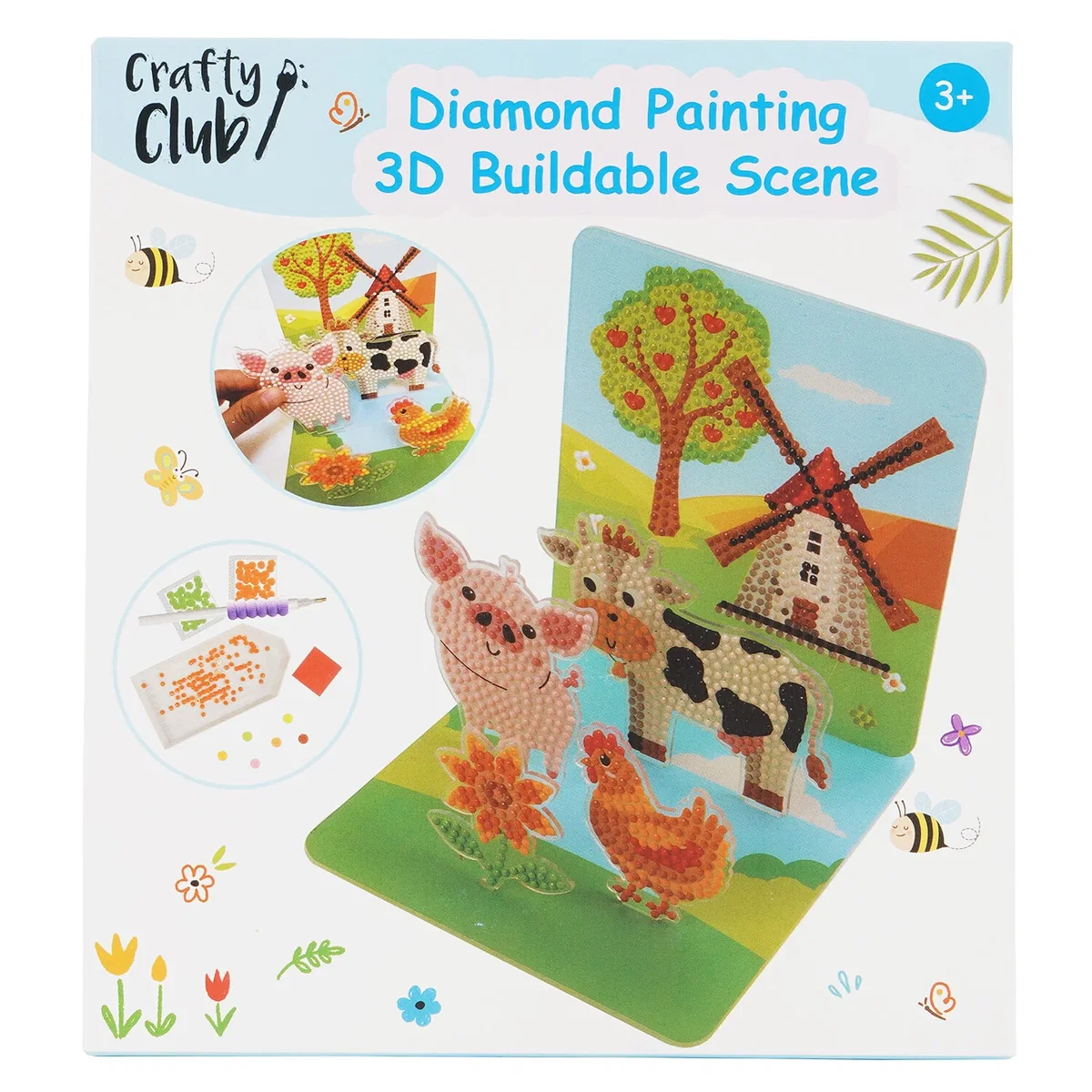 Diamond Painting 3D Buildable Scene - Multicolour – image 2