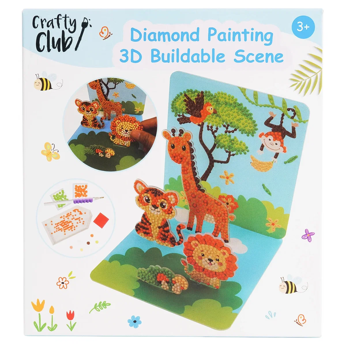 Diamond Painting 3D Buildable Scene - Multicolour – image 3