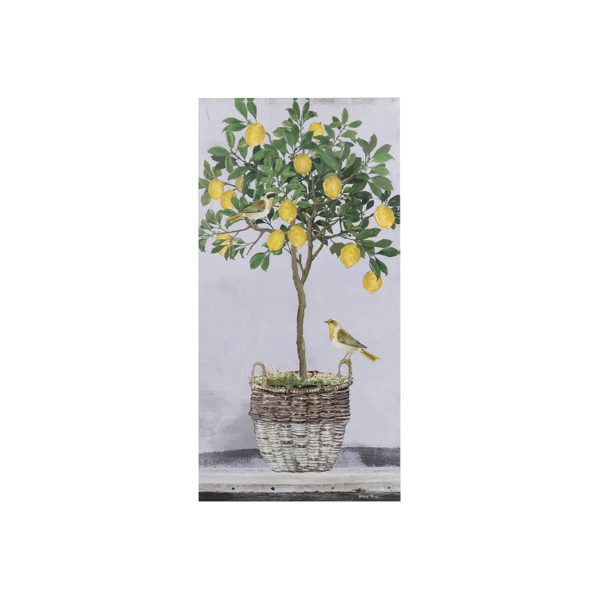 K.White Birds In The Lemon Tree Canvas
