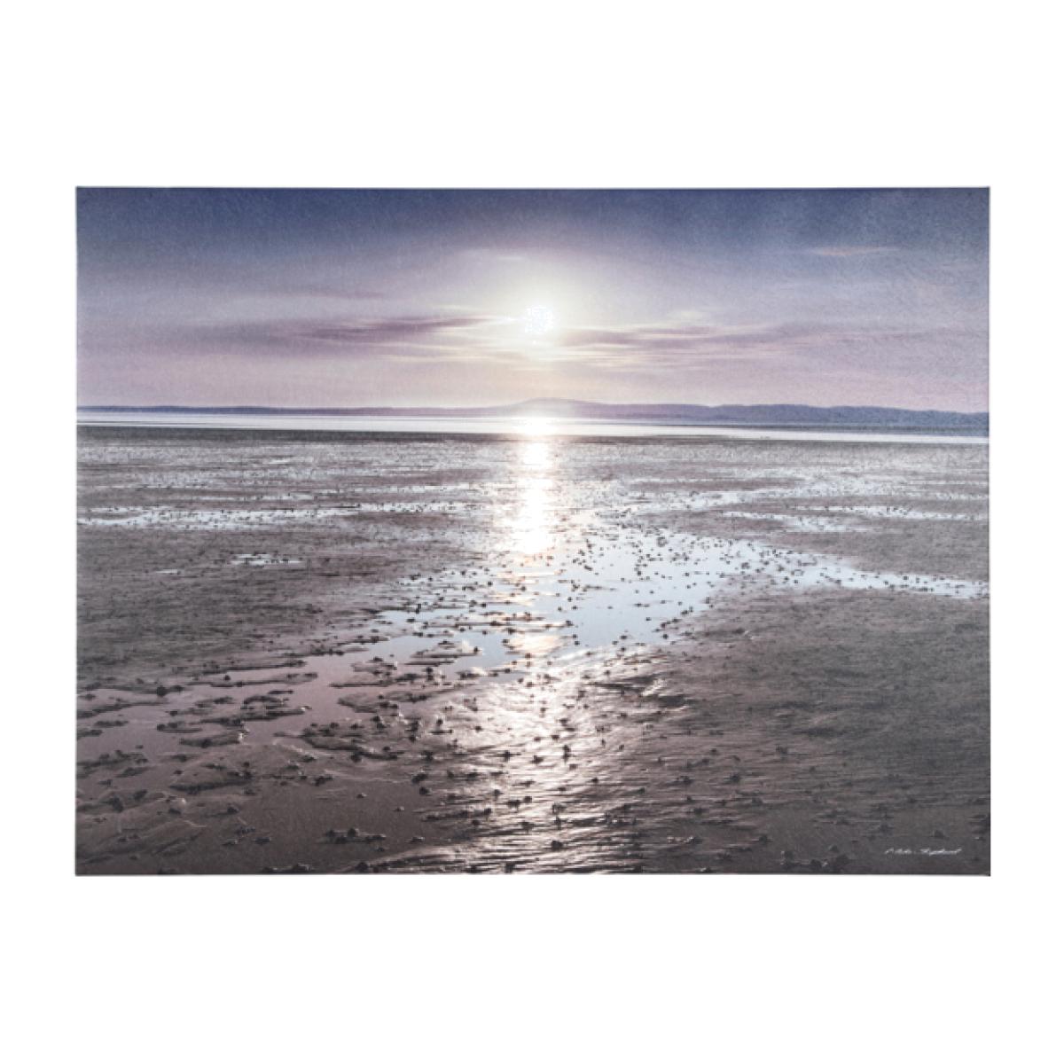 Evening Tide Embellished Canvas