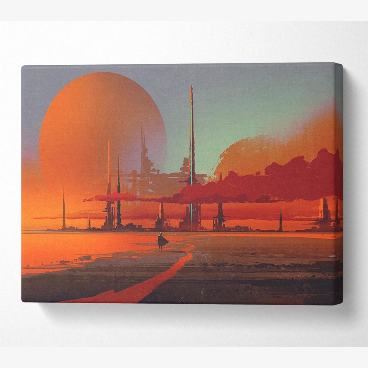 The City Evacuation - 66cm – image 1
