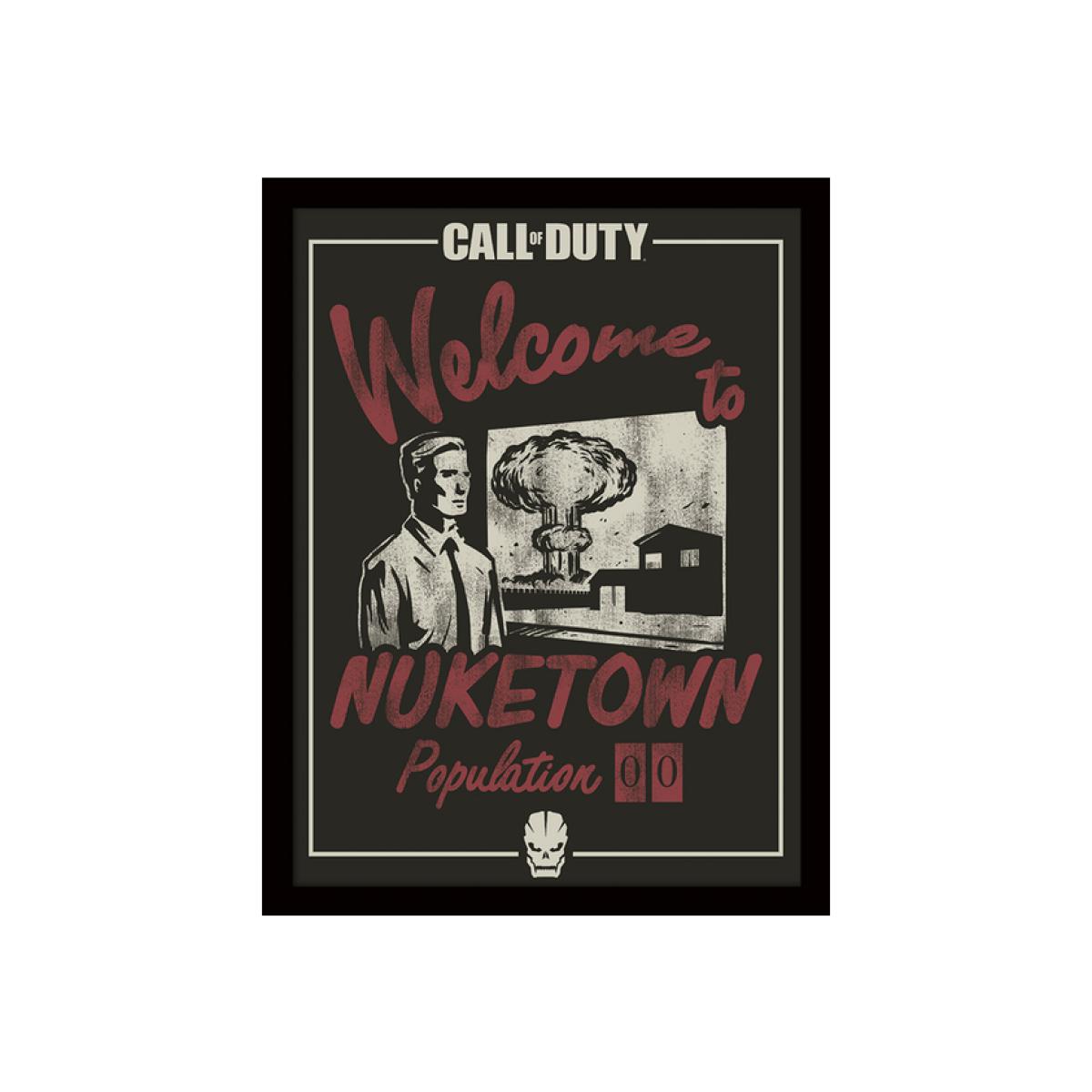Call of Duty (Nuke Town) Framed Print – image 1