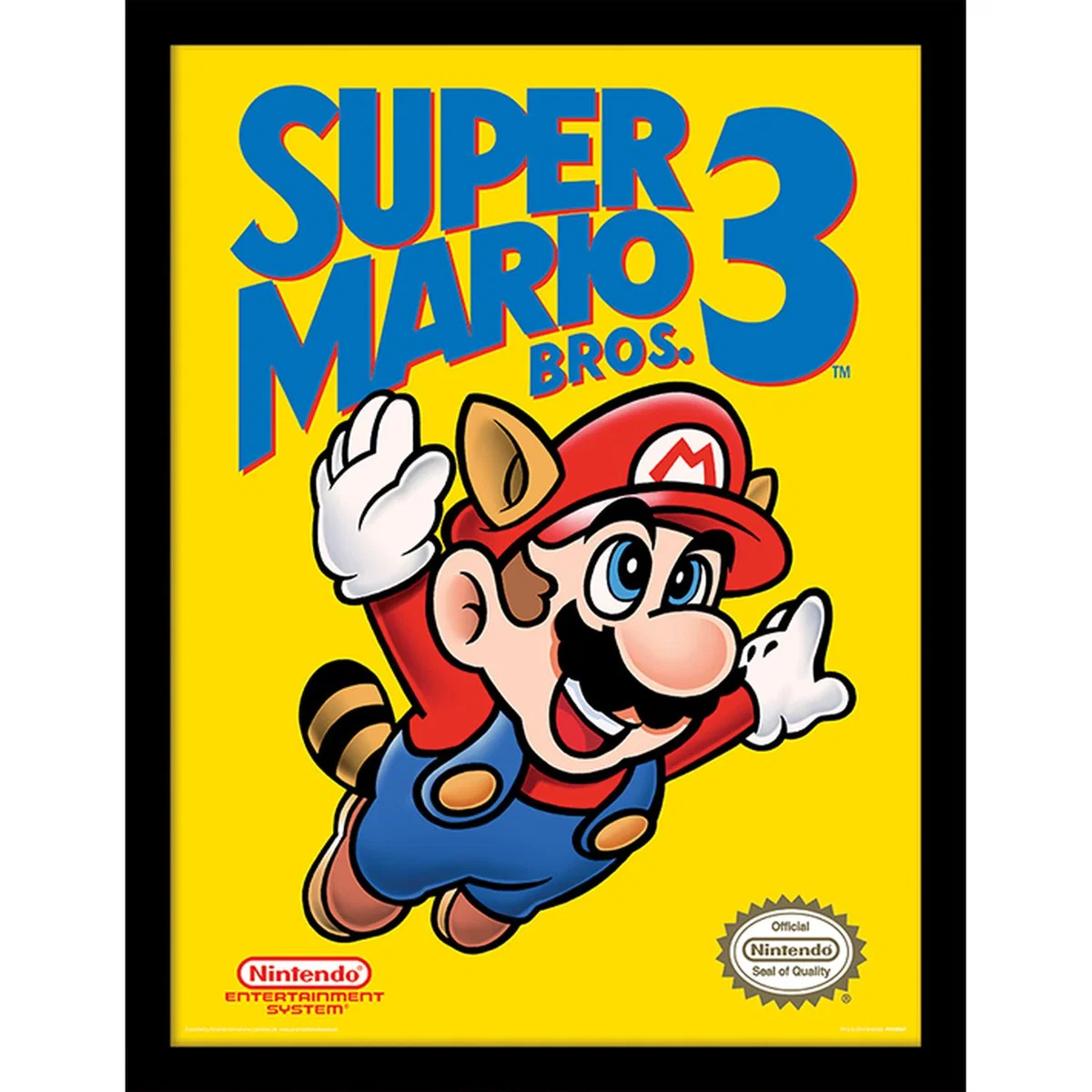 Super Mario Bros. 3 (NES Cover) Framed Print – image 2