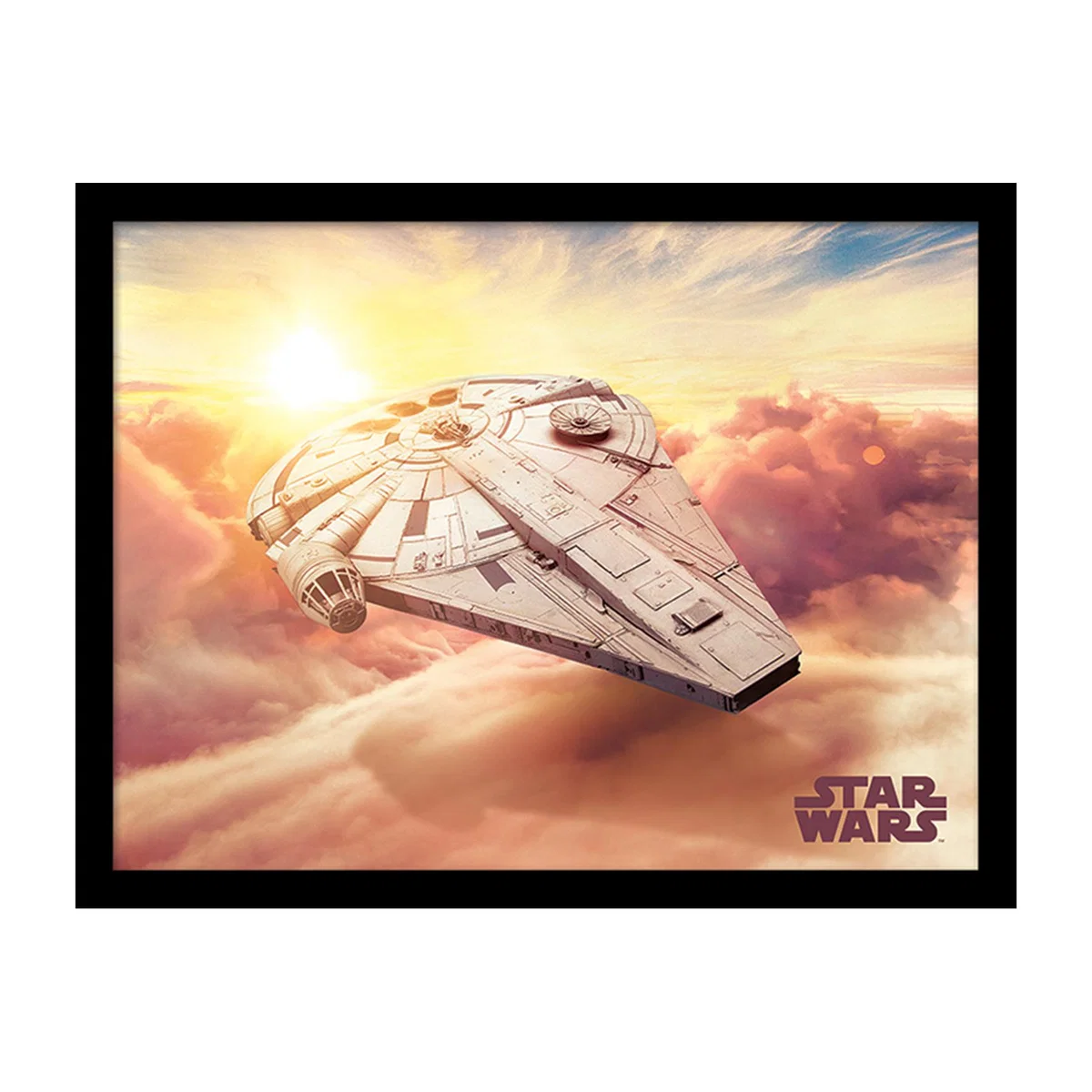 Solo A Star Wars Story (Millennium Falcon) Framed Print – image 1