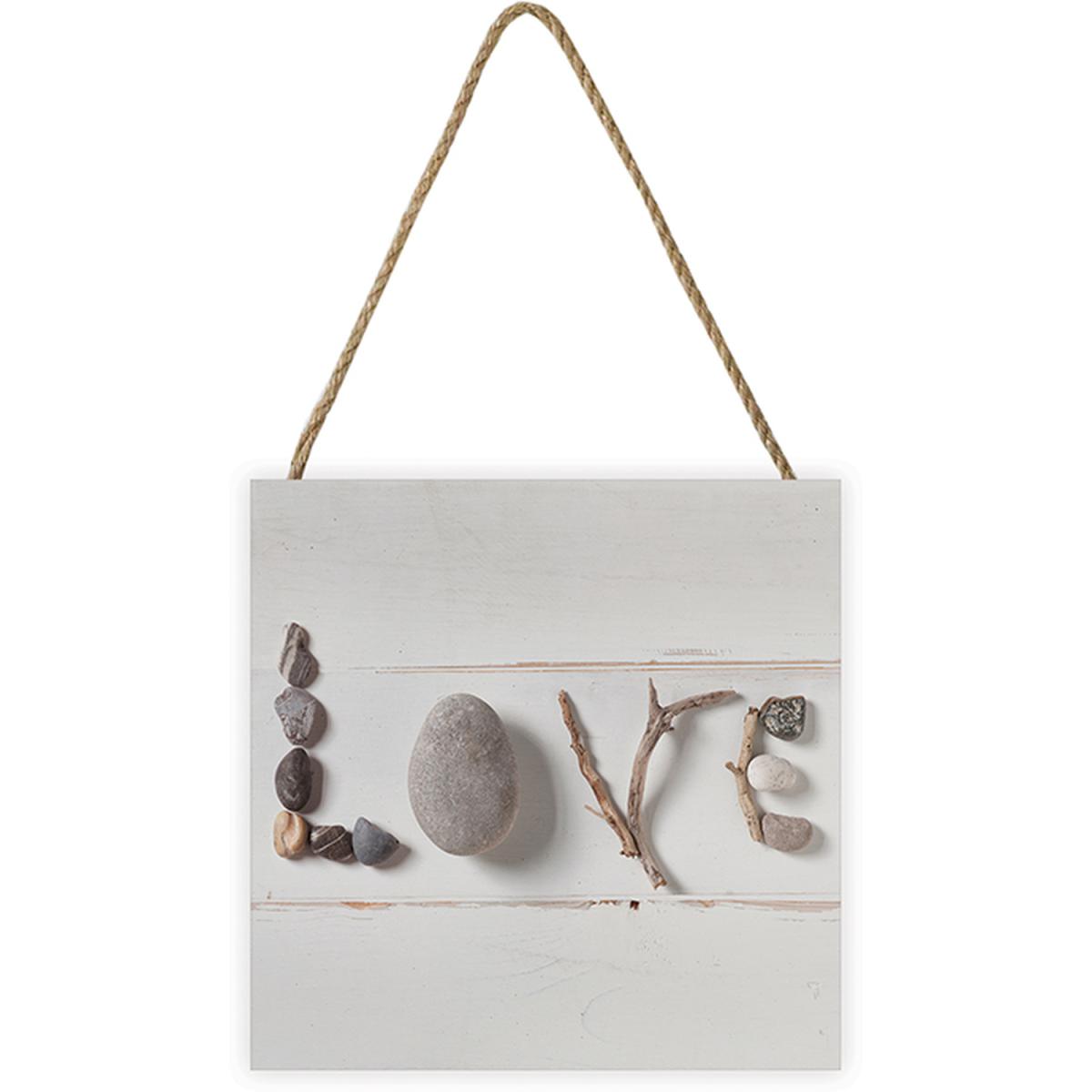 Ian Winstanley (Stone Love) Wooden Block - White – image 2