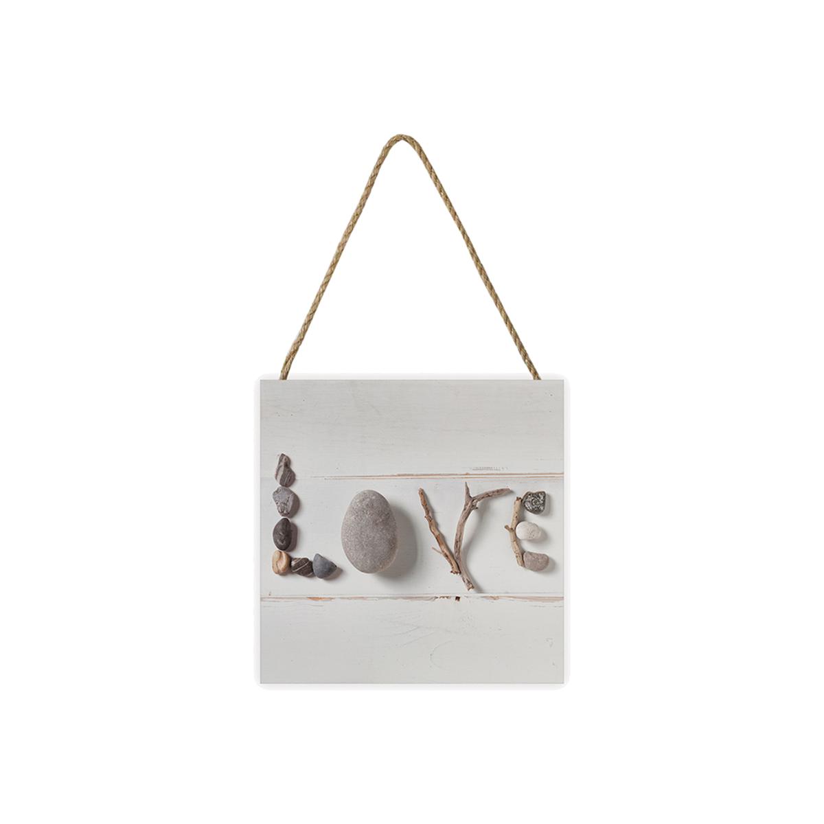 Ian Winstanley (Stone Love) Wooden Block - White – image 1