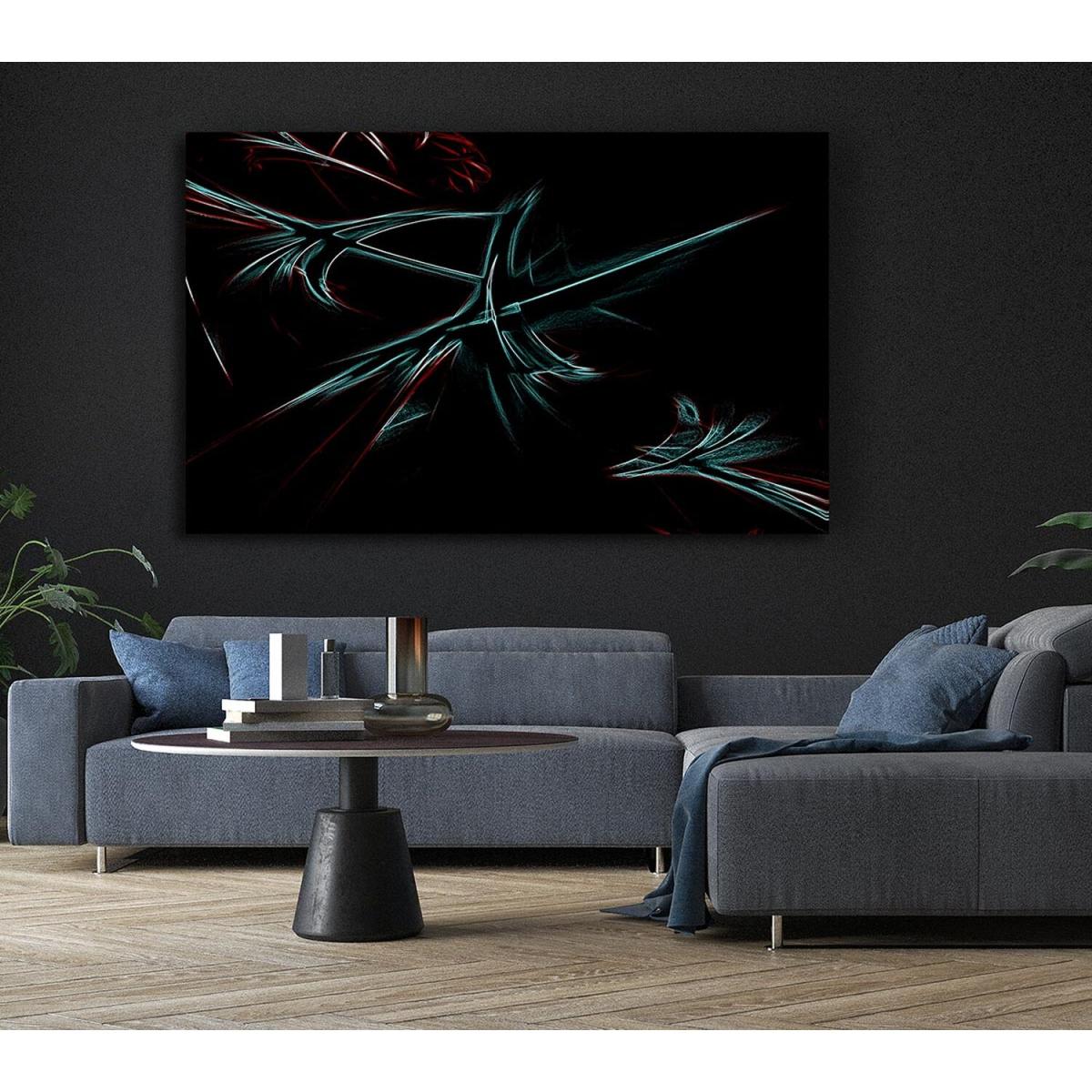 Spike Attack Canvas Print Wall Art - Yellow / 35.56cm – image 6