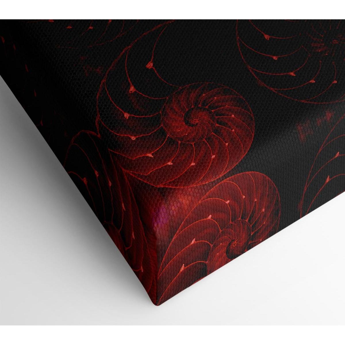 Red Shell Delight Canvas Print Wall Art - Yellow / 101.6cm – image 2