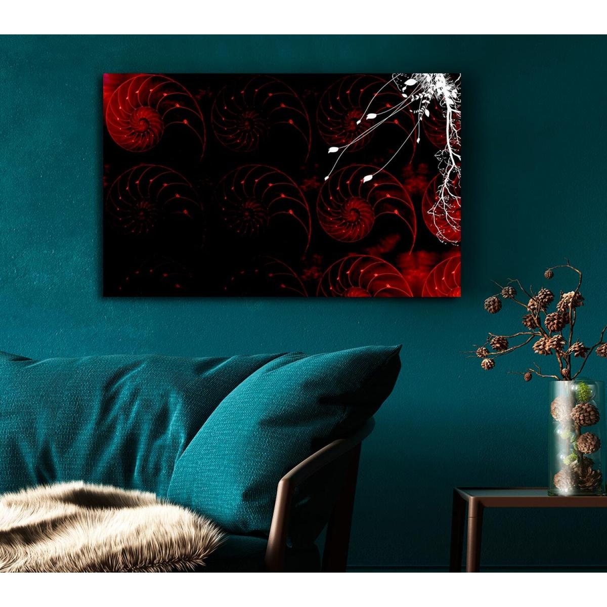 Red Shell Delight Canvas Print Wall Art - Yellow / 101.6cm – image 5