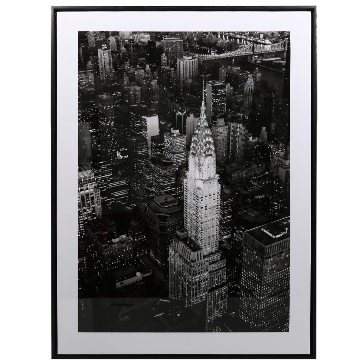 Iconic New York Skyline Framed Art - Black – image 3