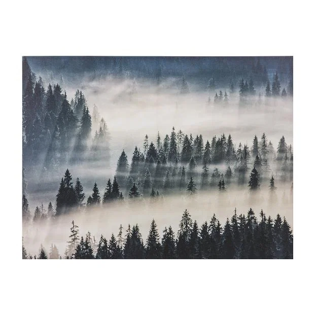 Morning Mist Mountain Wall Art