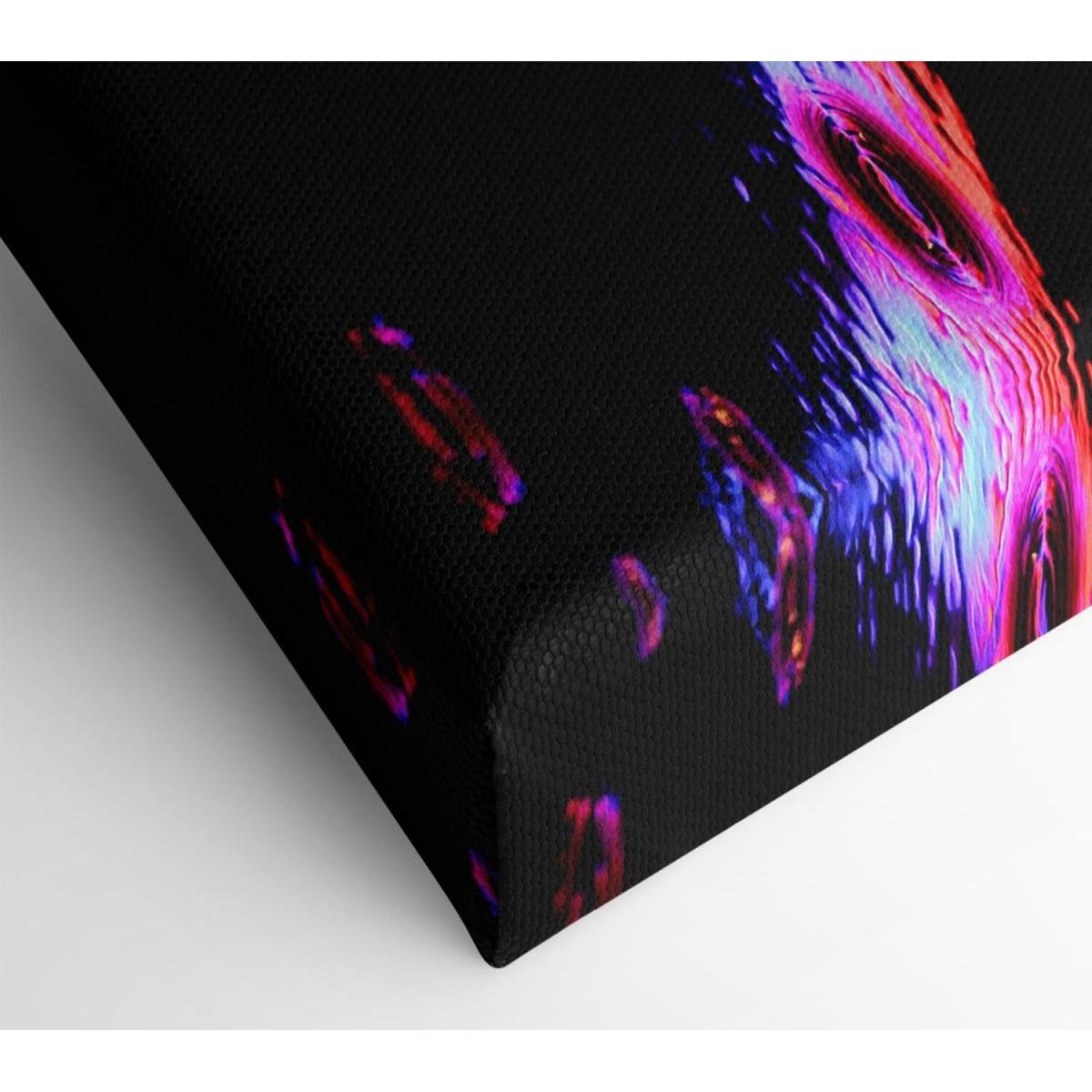 Rain Colorful Canvas Print Wall Art - Yellow / 50.8cm – image 2
