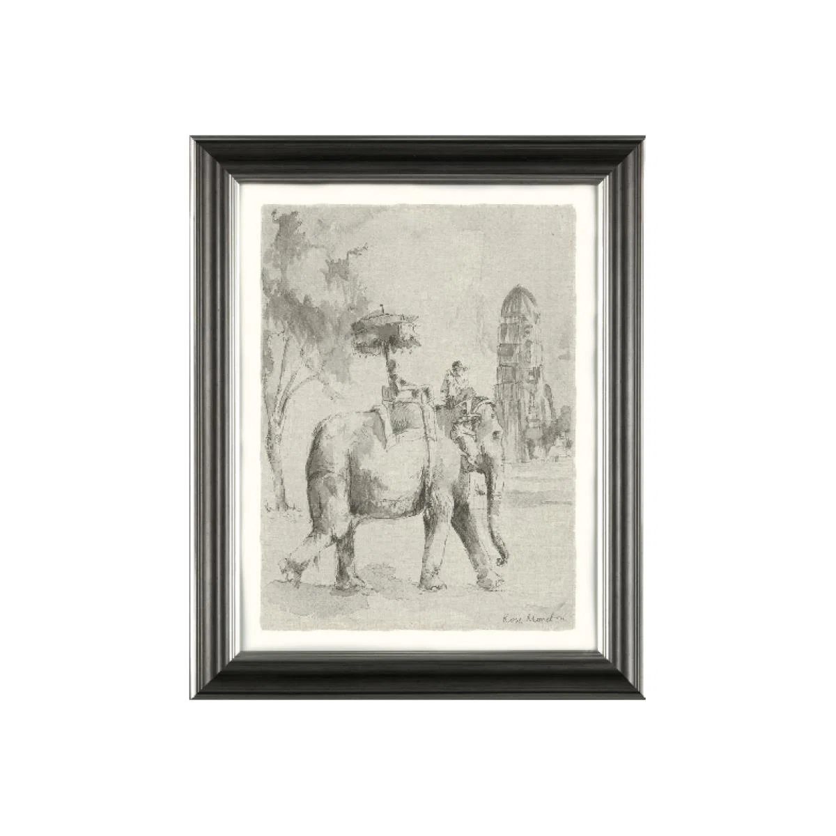 Forest Trek and Temple Tour Framed Prints